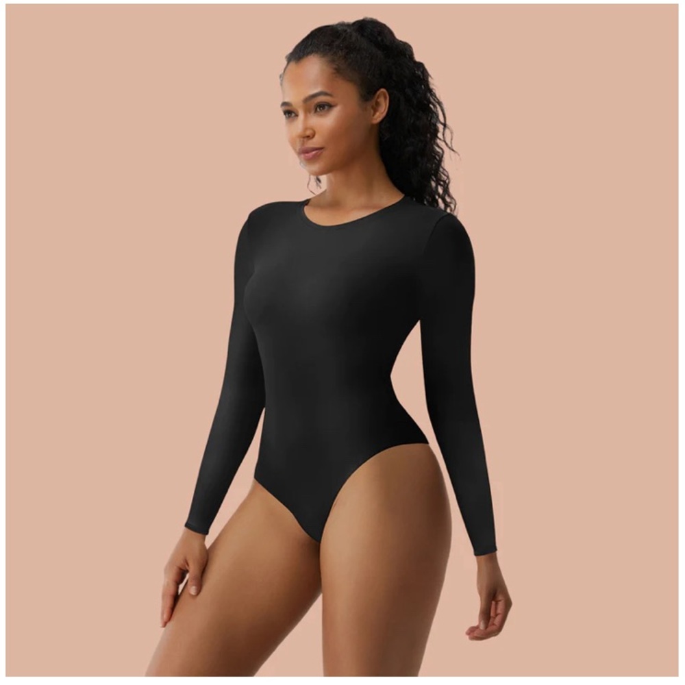 NWT Shaperx long sleeve bodysuit
